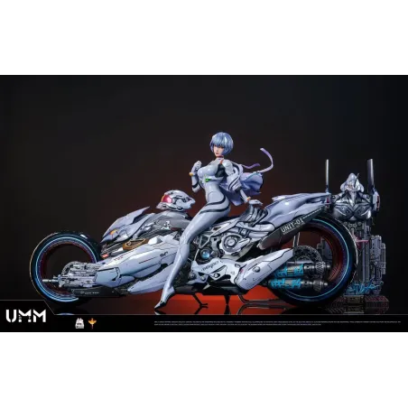 Neon Genesis Evangelion Ayanami Rei sci-fi motorcycle DT Studio