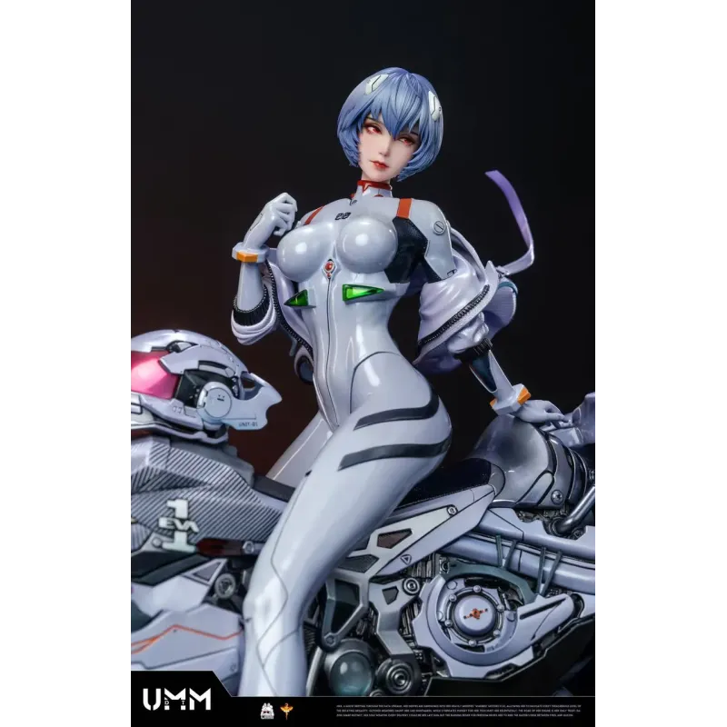 Neon Genesis Evangelion Ayanami Rei sci-fi motorcycle DT Studio
