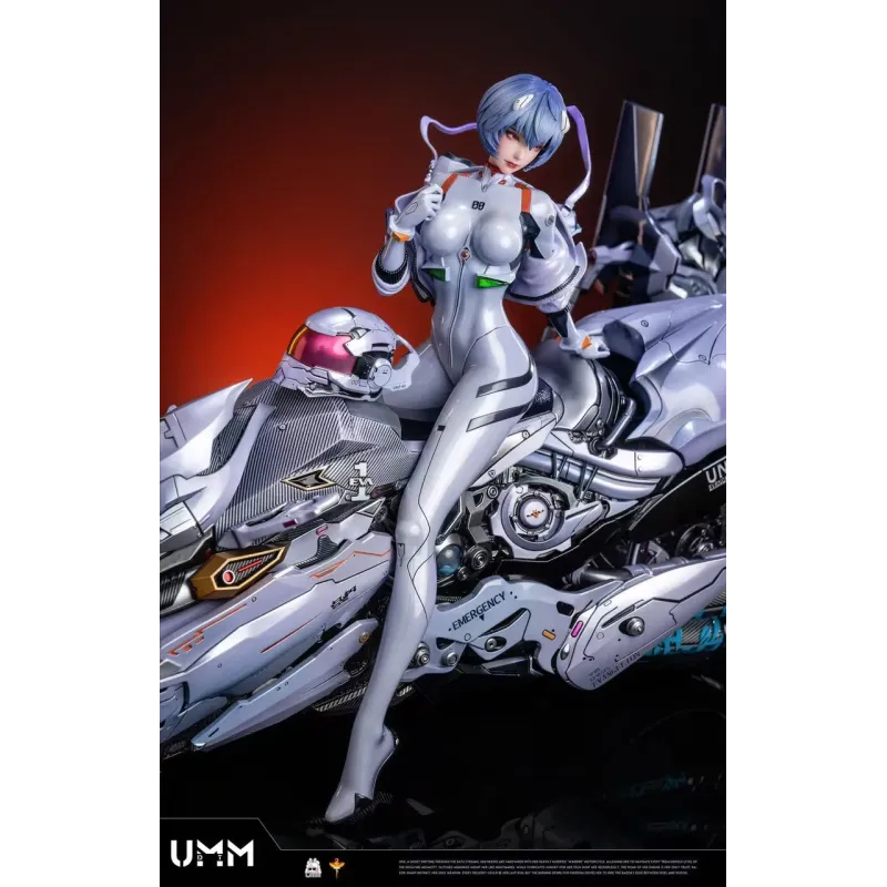 Neon Genesis Evangelion Ayanami Rei sci-fi motorcycle DT Studio