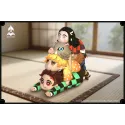 Kimetsu no Yaiba Tanjiro x Zenitsu x Inosuke x Nezuko Ninety Seven Studio