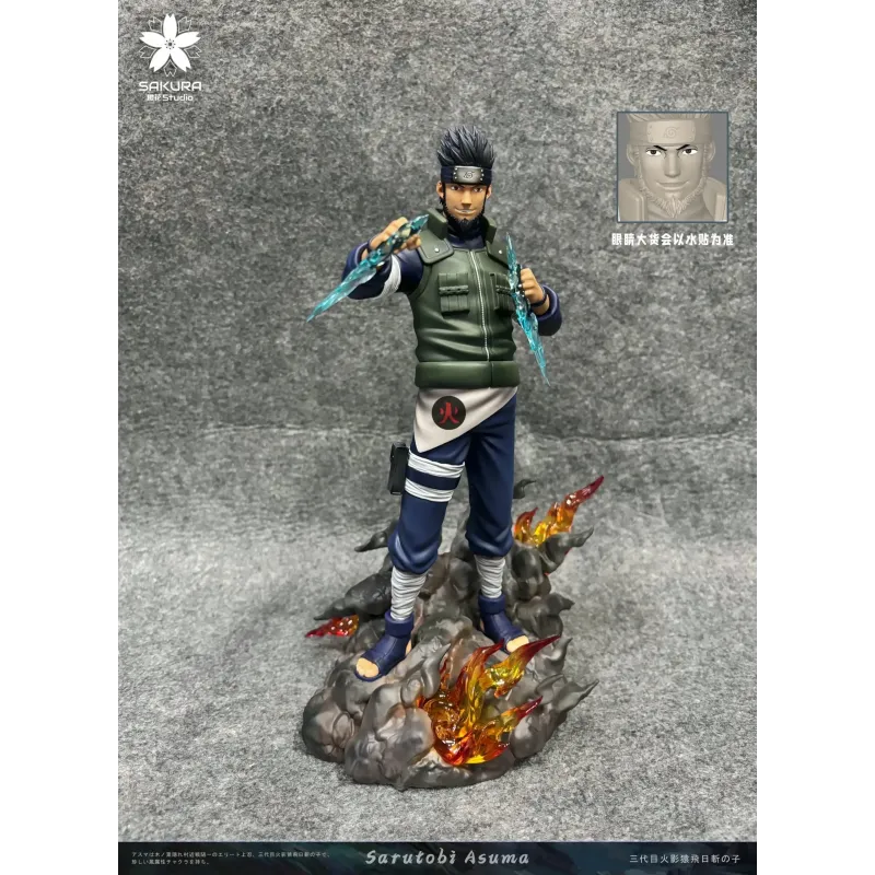 Naruto Shippuden Asuma & Kurenai Sakura Studio