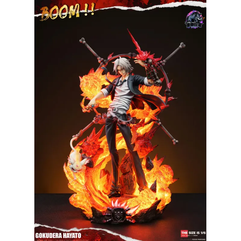 Rhinocéros Studio Gokudera Hayato - Figurine de collection unique