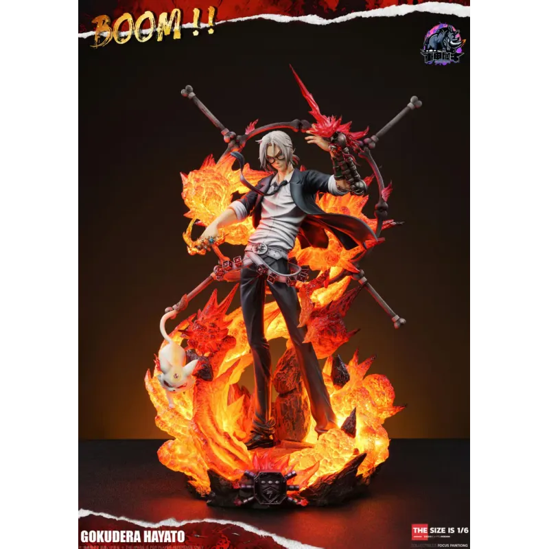 Rhinocéros Studio Gokudera Hayato - Figurine de collection unique