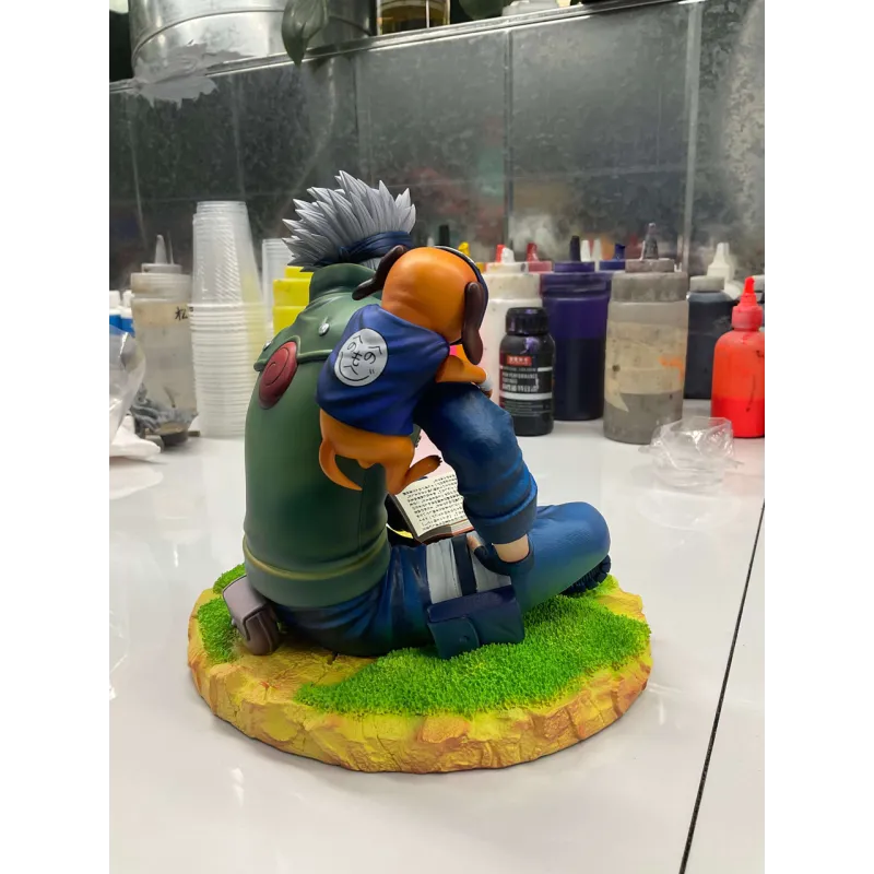 Naruto Kakashi & Huit Ren Chien - Collectible Studio Idéalisme
