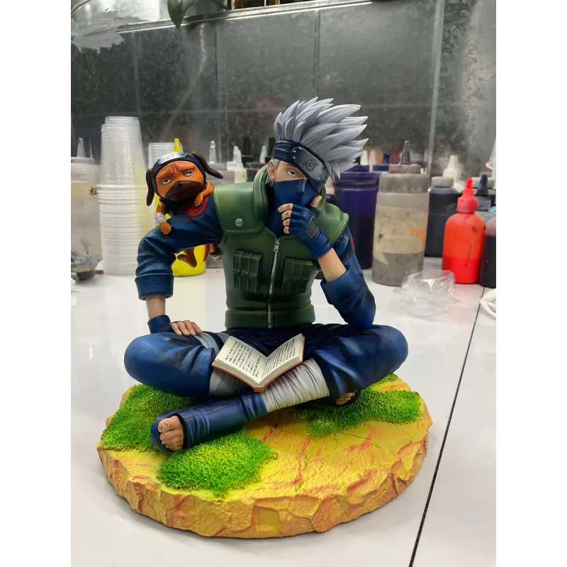 Naruto Kakashi & Huit Ren Chien - Collectible Studio Idéalisme