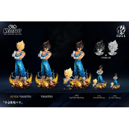 Dragon Ball VEGETTO Infinite Studio - Figurines de collection uniques