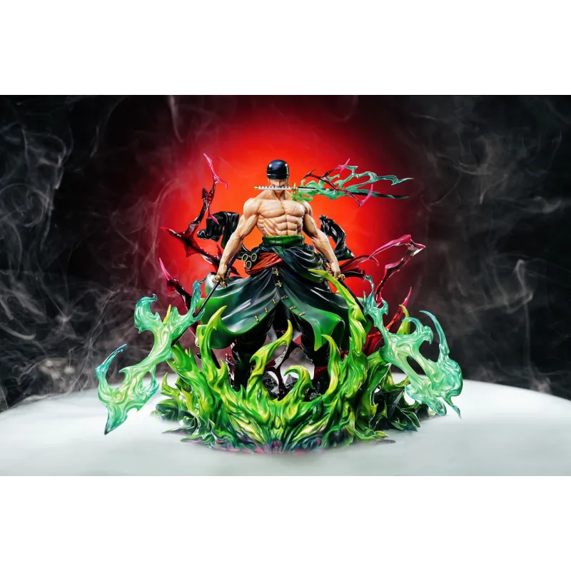 One Piece Zoro Roi de l'Enfer - Figurine de Collection SY & LX