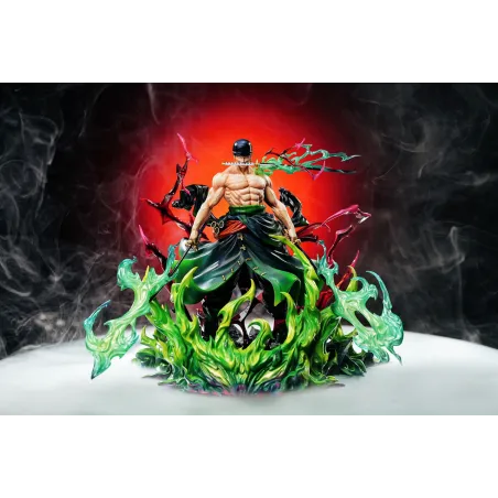 One Piece Zoro Roi de l'Enfer - Figurine de Collection SY & LX