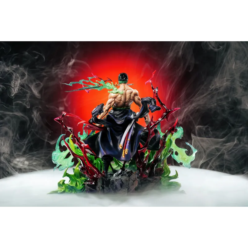 One Piece Zoro Roi de l'Enfer - Figurine de Collection SY & LX
