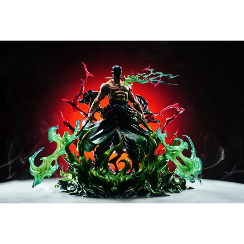 One Piece Zoro Roi de l'Enfer - Figurine de Collection SY & LX