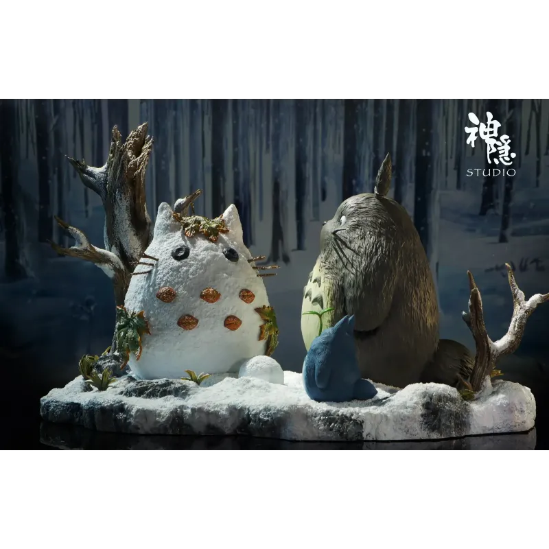 My Neighbor Totoro Playing in the Snow SY Studio