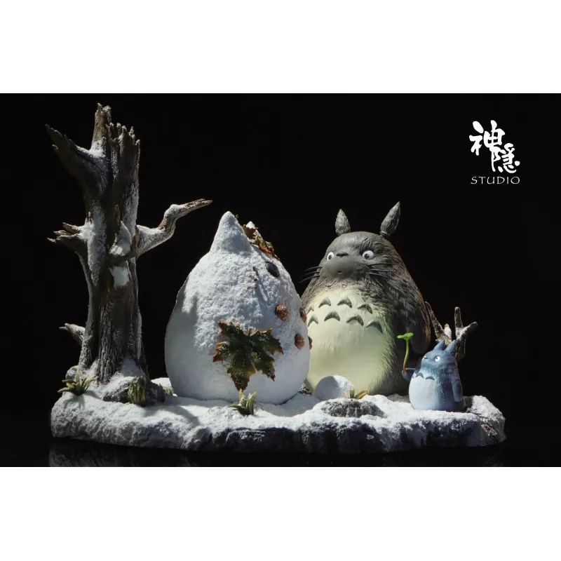 My Neighbor Totoro Playing in the Snow SY Studio