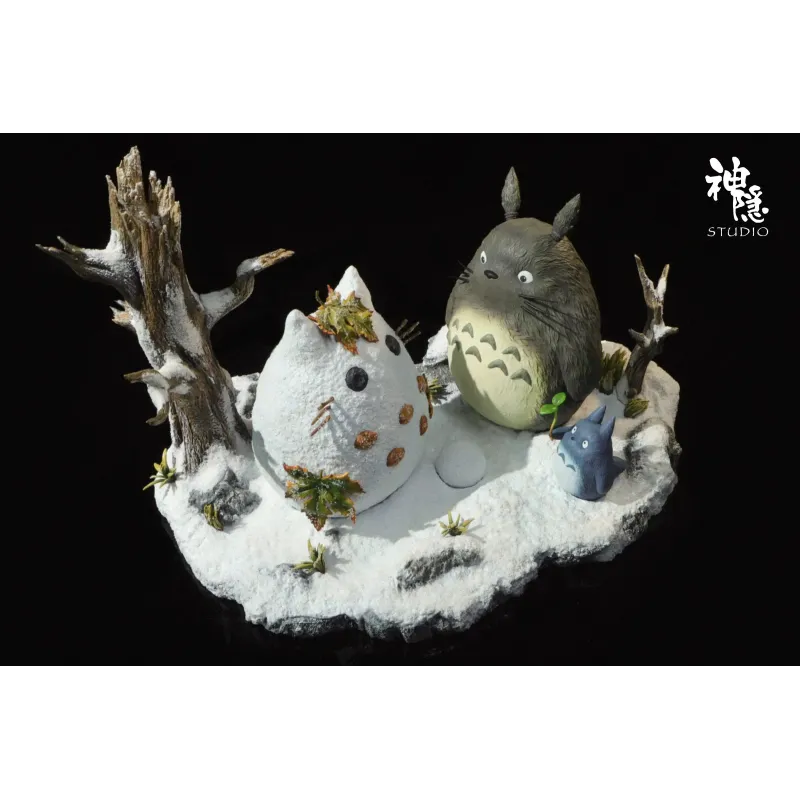My Neighbor Totoro Playing in the Snow SY Studio