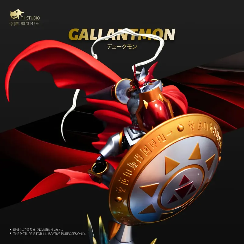 Digimon Gallantmon (Dukemon) T1 Studio