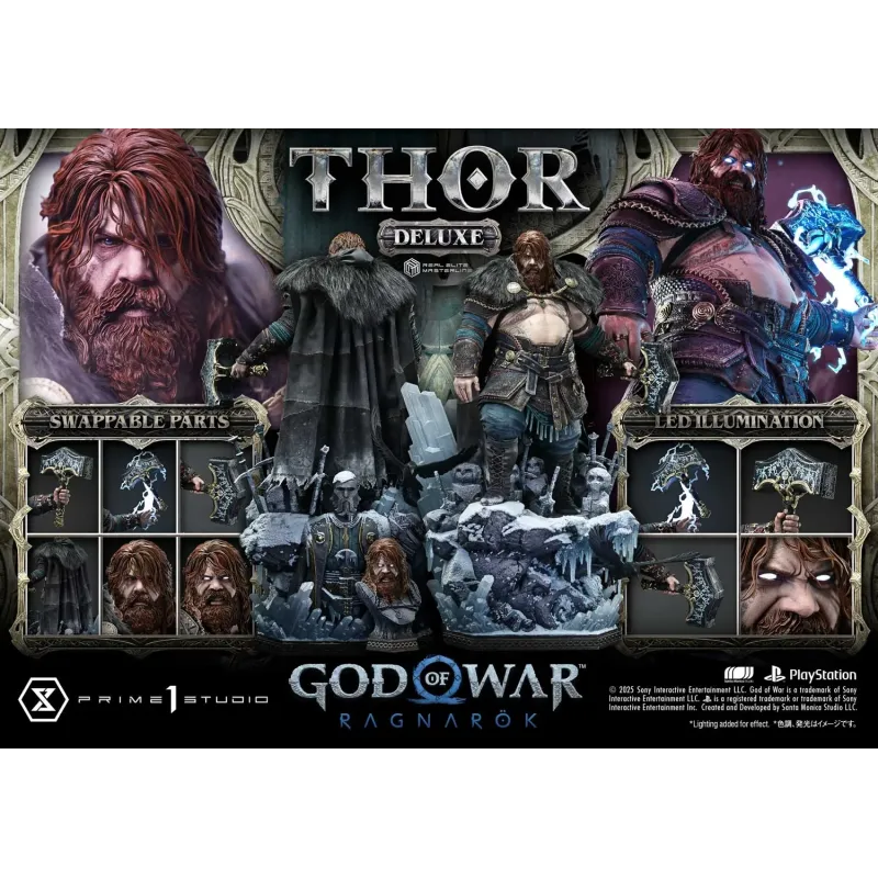 God of War Ragnarok Thor Prime 1 Studio