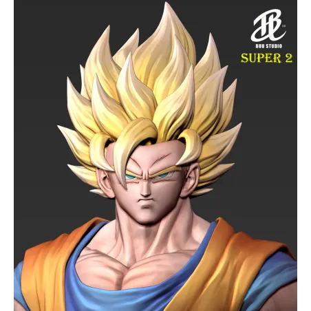 Dragon Ball Z Goku SSJ2 Buu Studio
