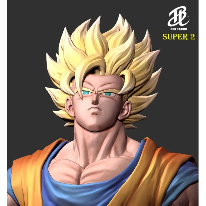 Dragon Ball Z Goku SSJ2 Buu Studio