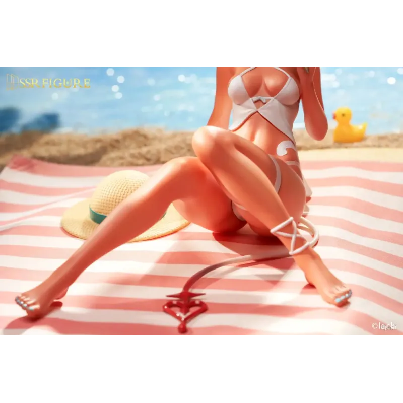 Original Character Caffeine-chan & Dark Elf Dancer Summer Ver. SSR FIGURE