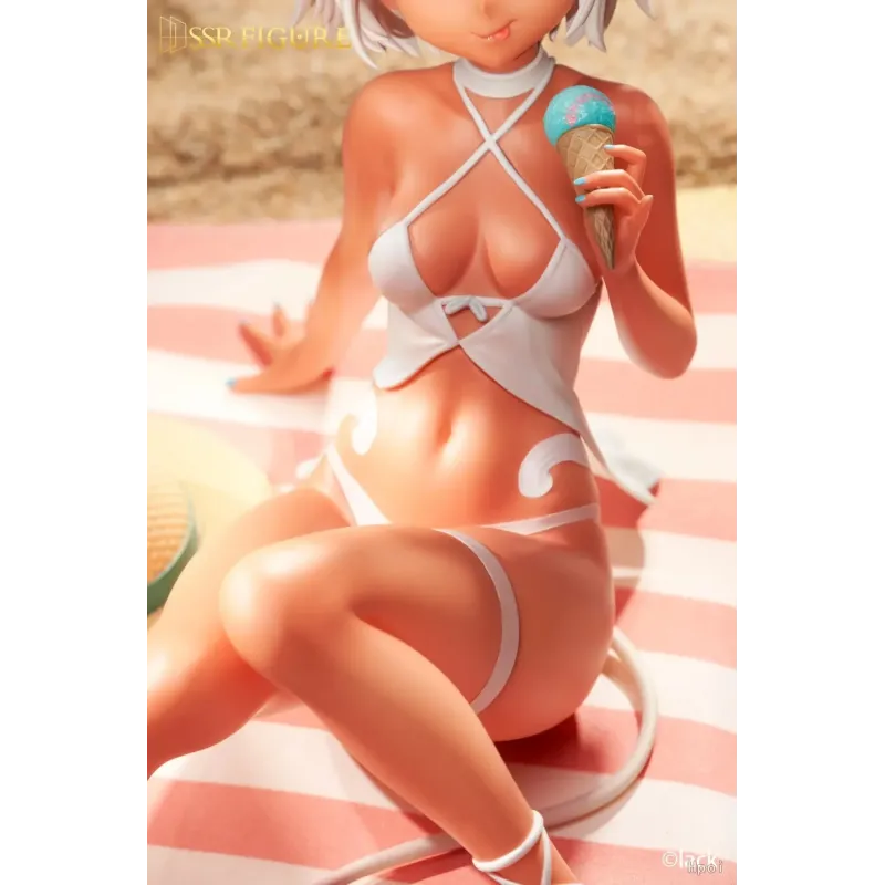 Original Character Caffeine-chan & Dark Elf Dancer Summer Ver. SSR FIGURE