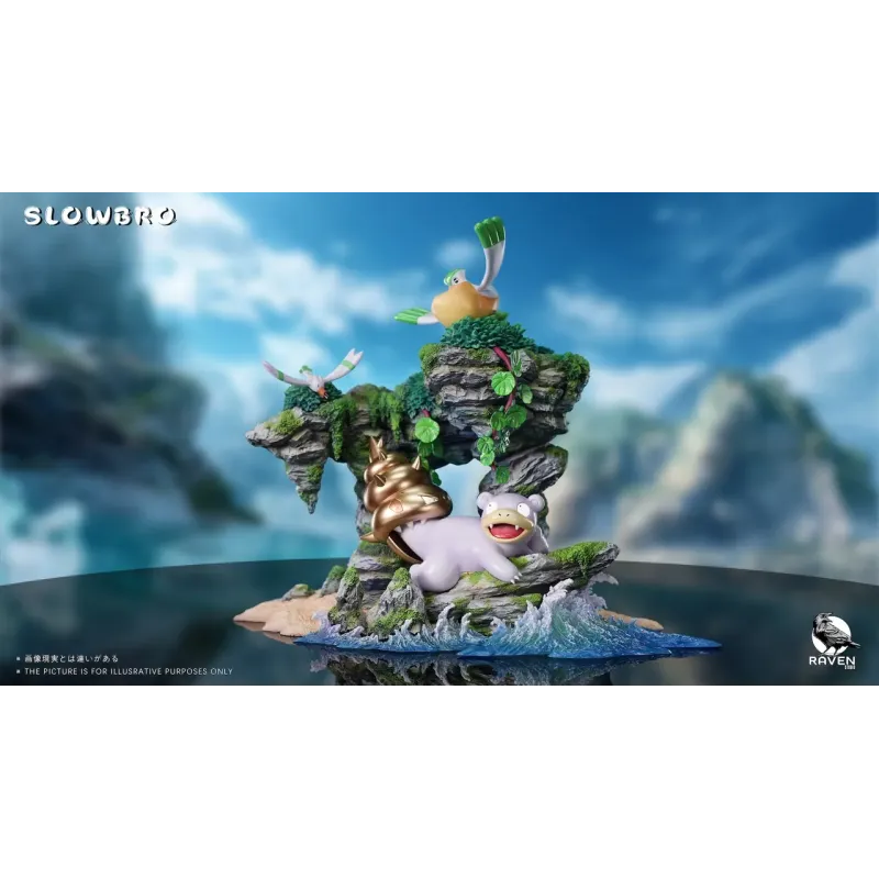Pokemon Slowpoke V2 Raven Studio