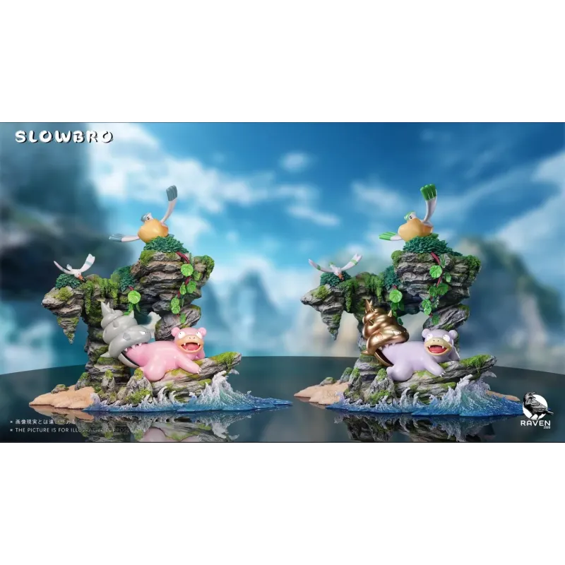 Pokemon Slowpoke V2 Raven Studio