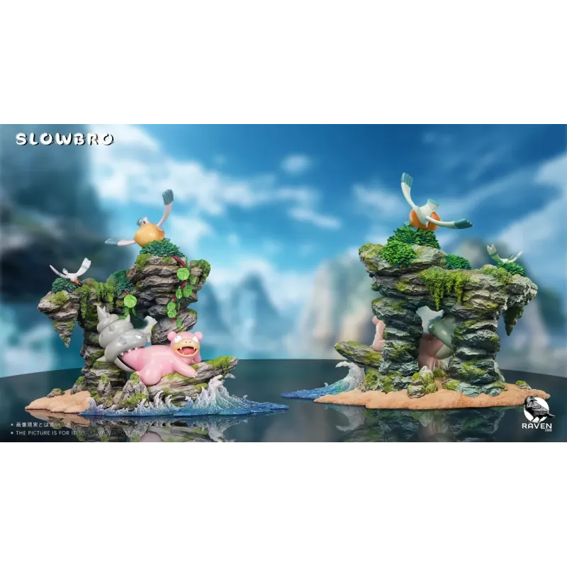 Pokemon Slowpoke V2 Raven Studio