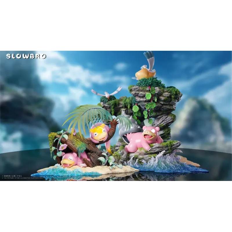 Pokemon Slowpoke V2 Raven Studio
