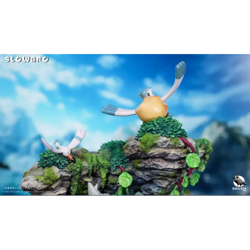 Pokemon Slowpoke V2 Raven Studio