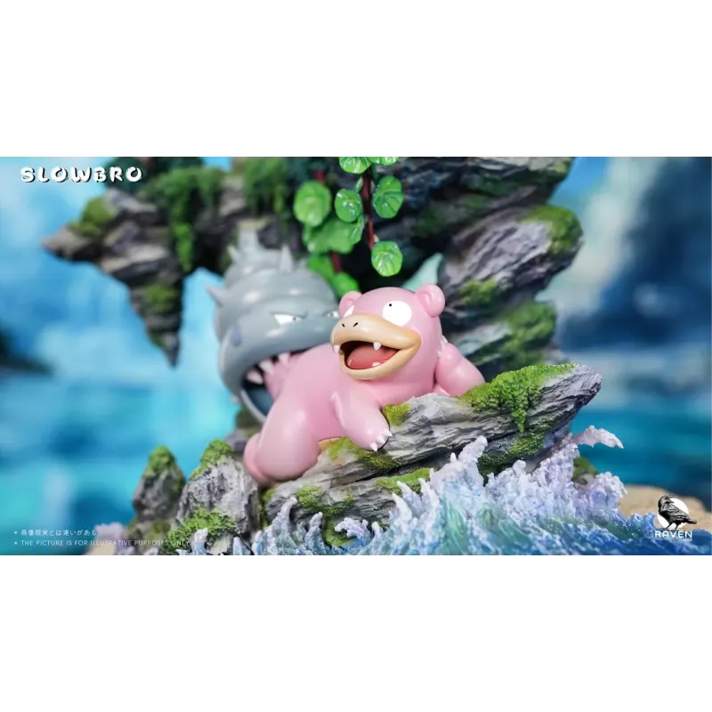 Pokemon Slowpoke V2 Raven Studio