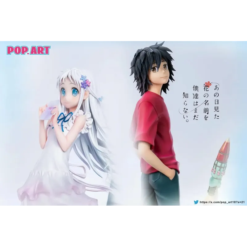 Anohana: The Flower We Saw That Day Menma & Jintan POP.ART Studio