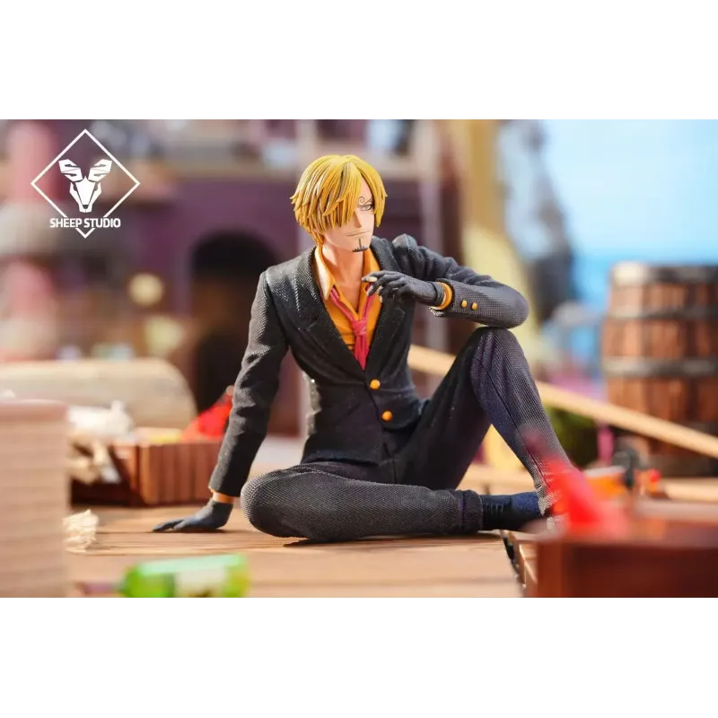 One Piece Sitting Sanji Sheep Studio