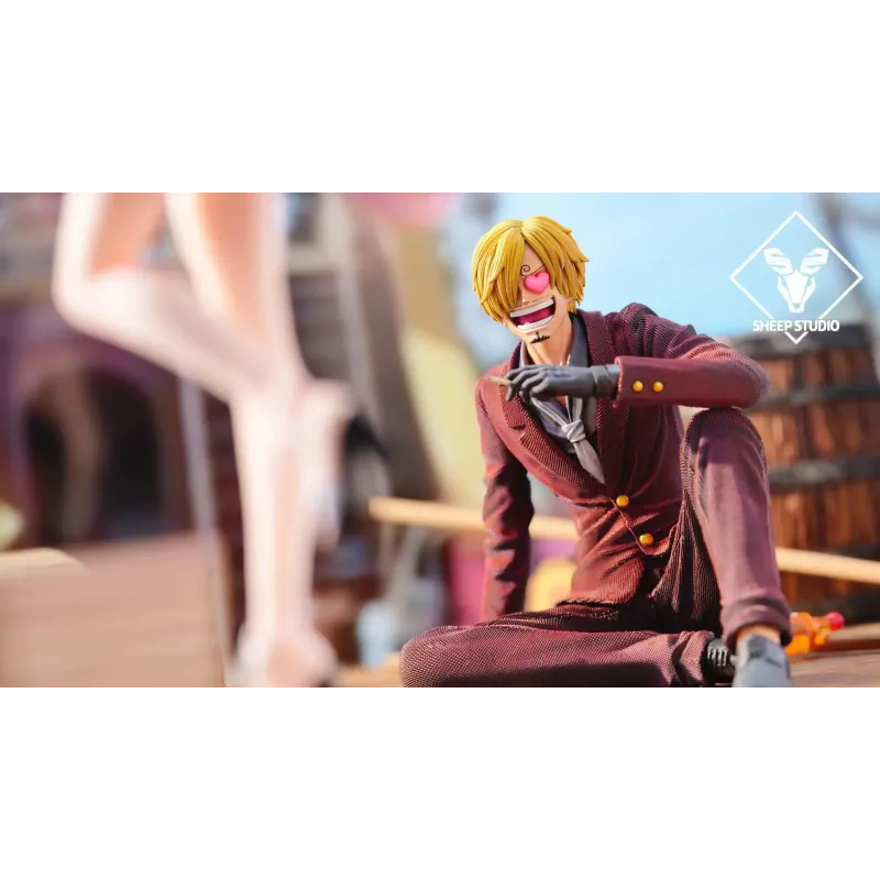 One Piece Sitting Sanji Sheep Studio