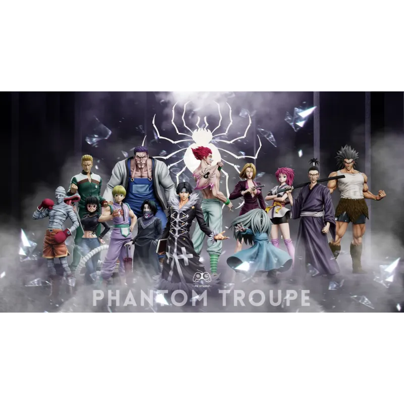 Hunter x Hunter Phantom Troupe Hisoka & Chrollo Lucilfer PG Studio