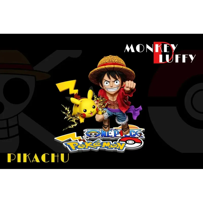 Pokémon & One Piece Pikachu & Luffy WCF A+ Studio