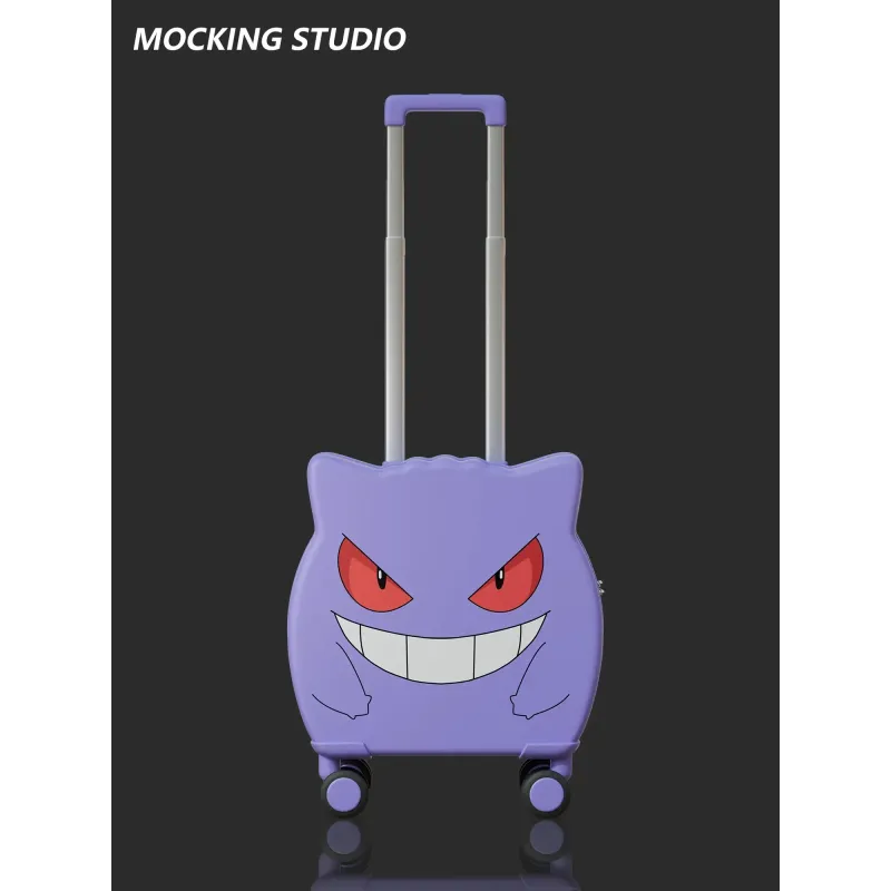 Pokémon Gengar x Gastly Suitcase Mocking Studio