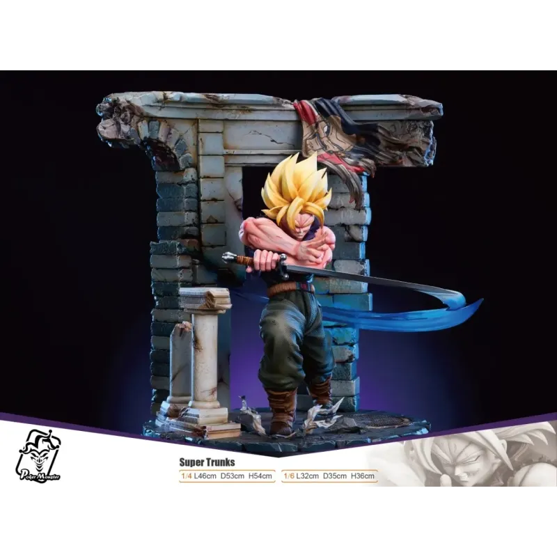 Dragon Ball Z Trunks Poker Monster Studio