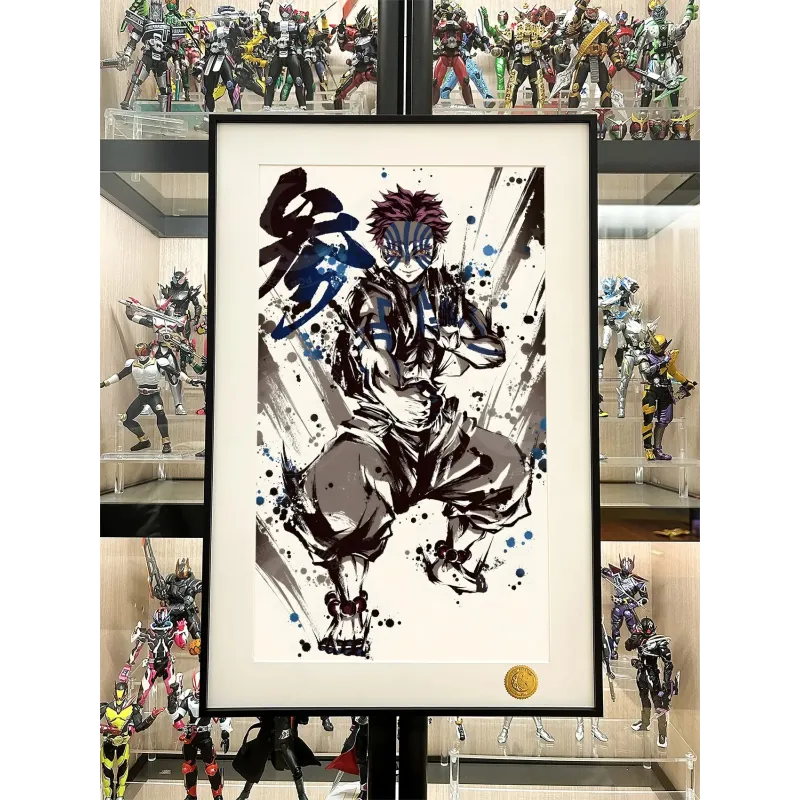 Kimetsu no Yaiba Akaza Unlimited Castle Arc Decorative Painting XingKong Studio