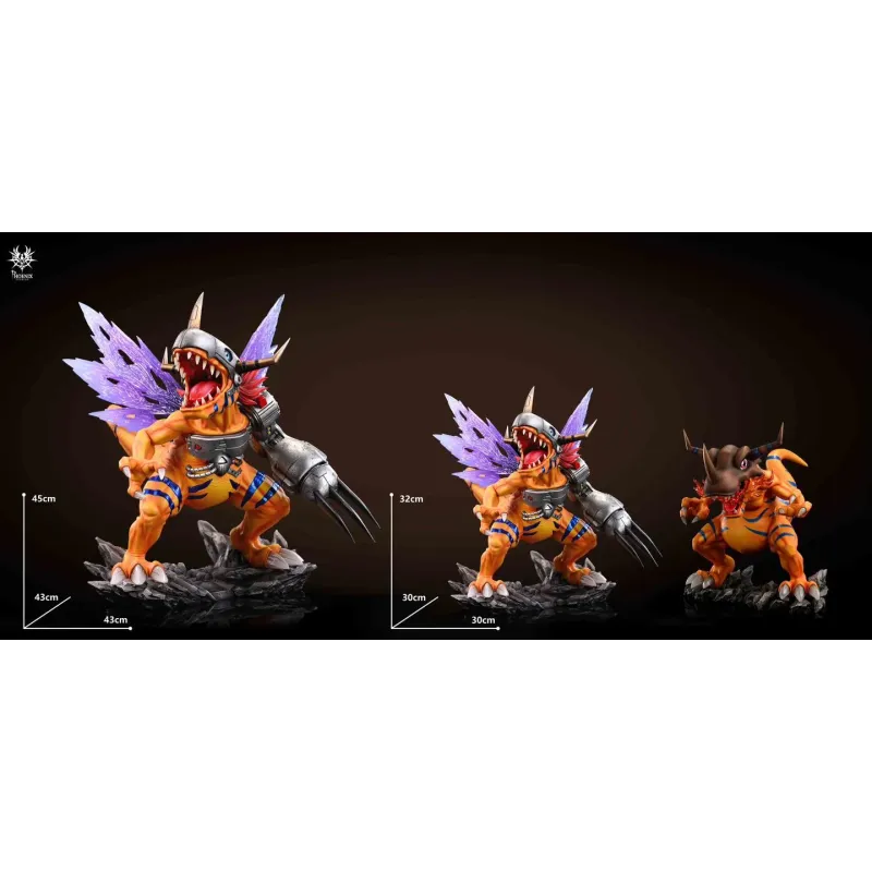 Digimon Series 02 MetalGreymon Phoenix Studio