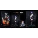 Chainsaw Man Bomb Demon Bom & Reze & Kiss Busts QuietArt Studio & Hera Studio