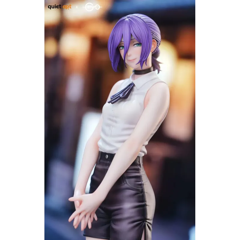 Chainsaw Man Bomb Demon Bom & Reze & Kiss Busts QuietArt Studio & Hera Studio