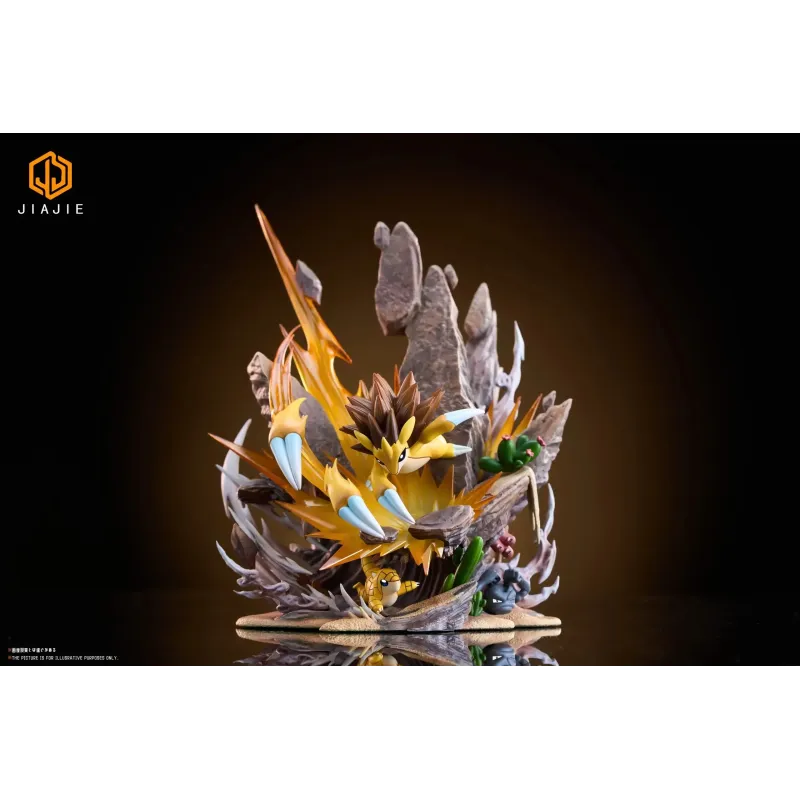 Pokémon Sandslash Evolution JIAJIE Studio