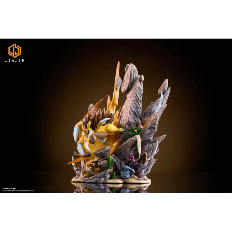 Pokémon Sandslash Evolution JIAJIE Studio