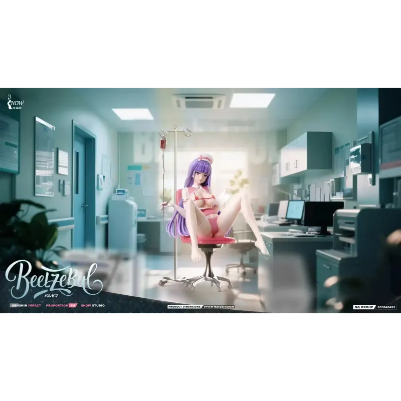 Genshin Impact Raiden Nurse Outfit Xiu Gong Chang Studio