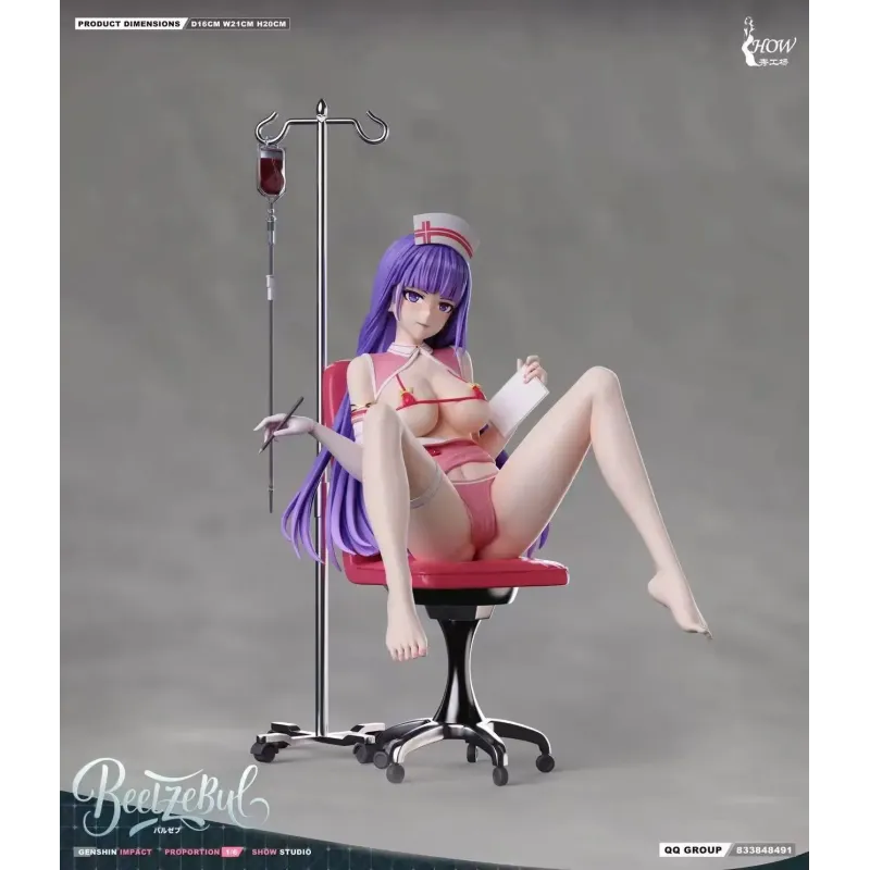 Genshin Impact Raiden Nurse Outfit Xiu Gong Chang Studio