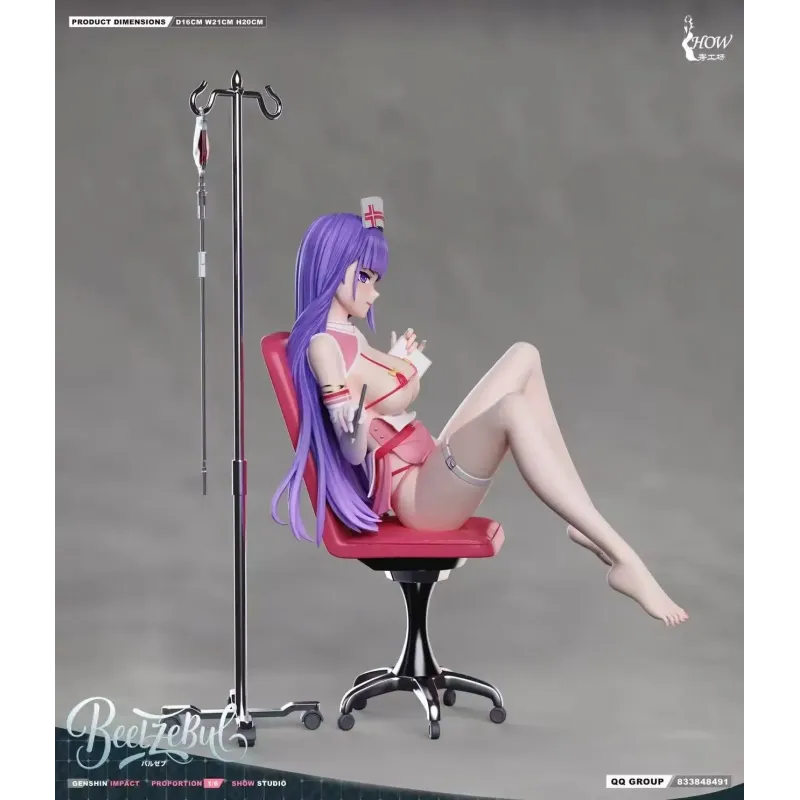 Genshin Impact Raiden Nurse Outfit Xiu Gong Chang Studio
