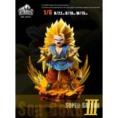 Dragon Ball GT Goku SSJ3 Violent Bear Studio