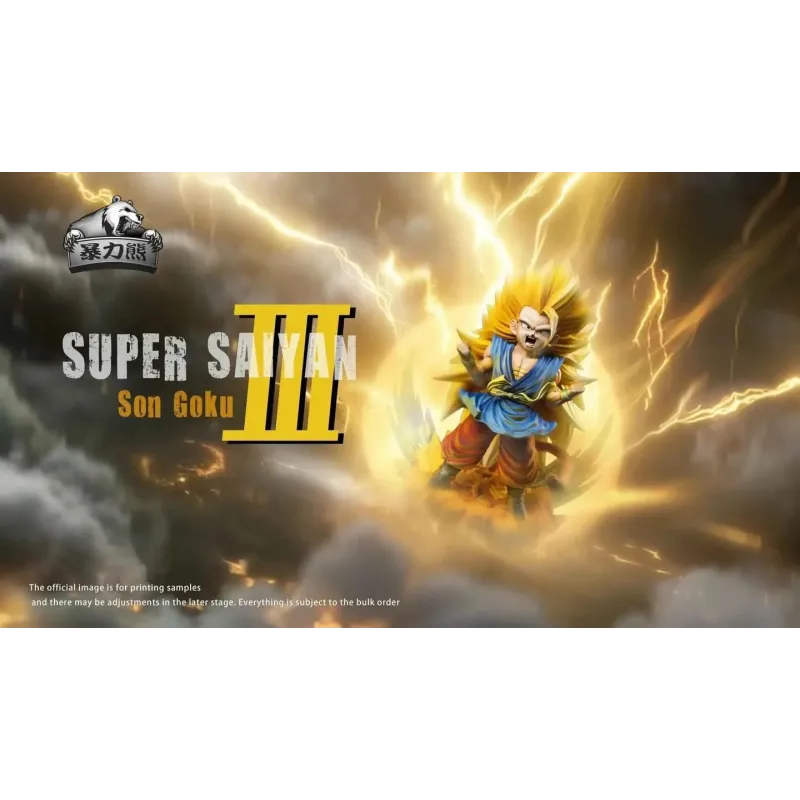Dragon Ball GT Goku SSJ3 Violent Bear Studio