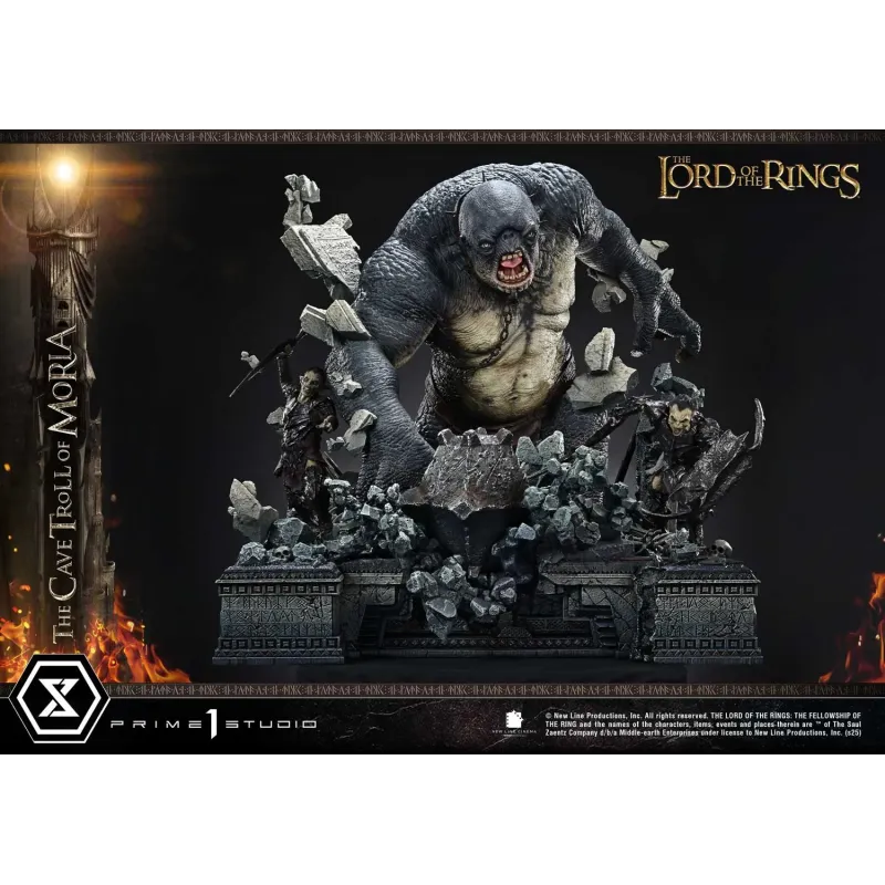 The Lord of the Rings Cave Troll of Moria Prime 1 Studio