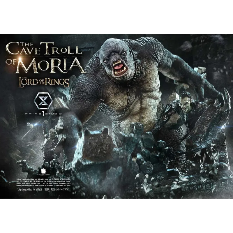 The Lord of the Rings Cave Troll of Moria Prime 1 Studio