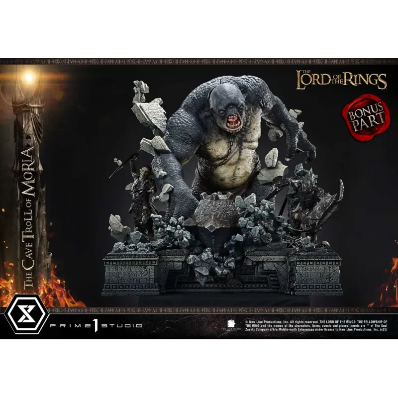 The Lord of the Rings Cave Troll of Moria Prime 1 Studio